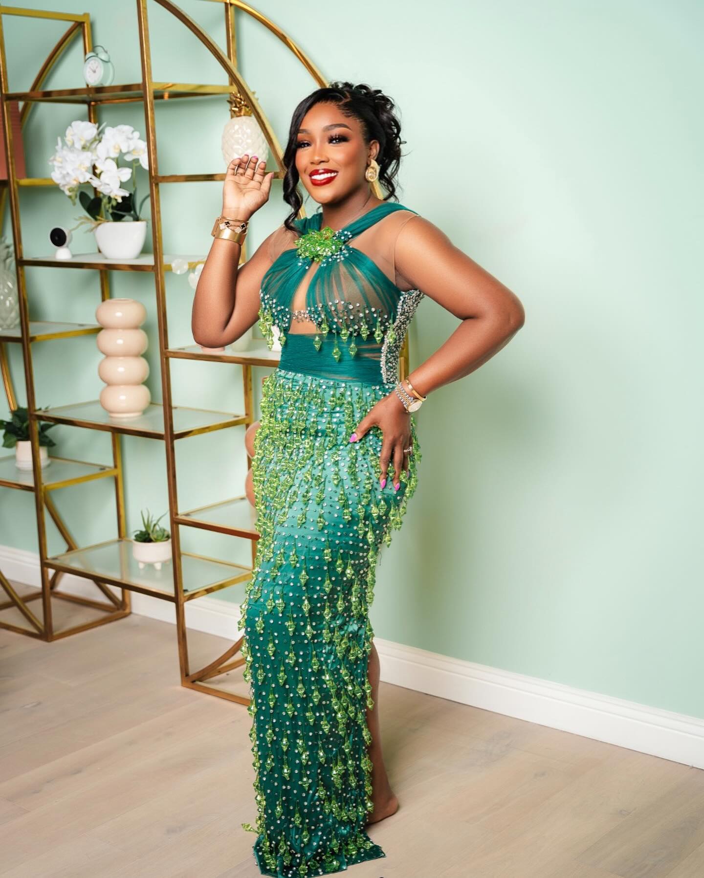 Blush Equinox Maxi Dress - Image 2